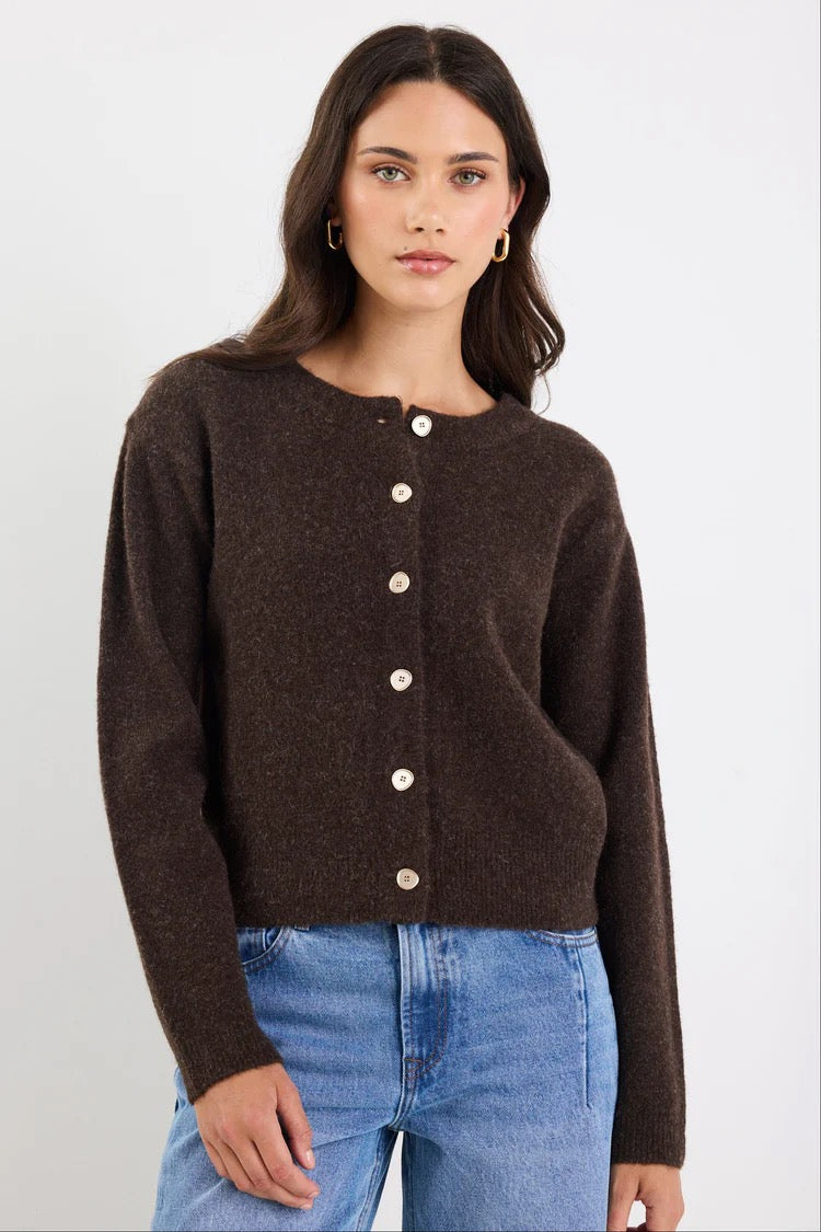 Imprint Crew Neck Cardi