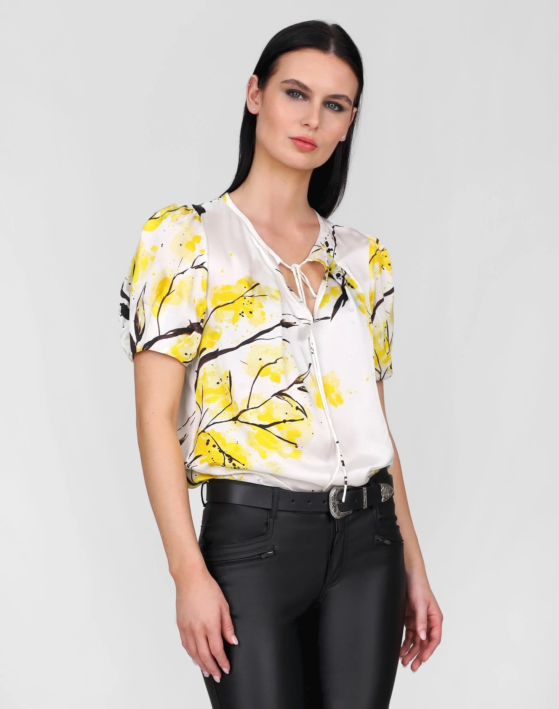 Cirro Print Top