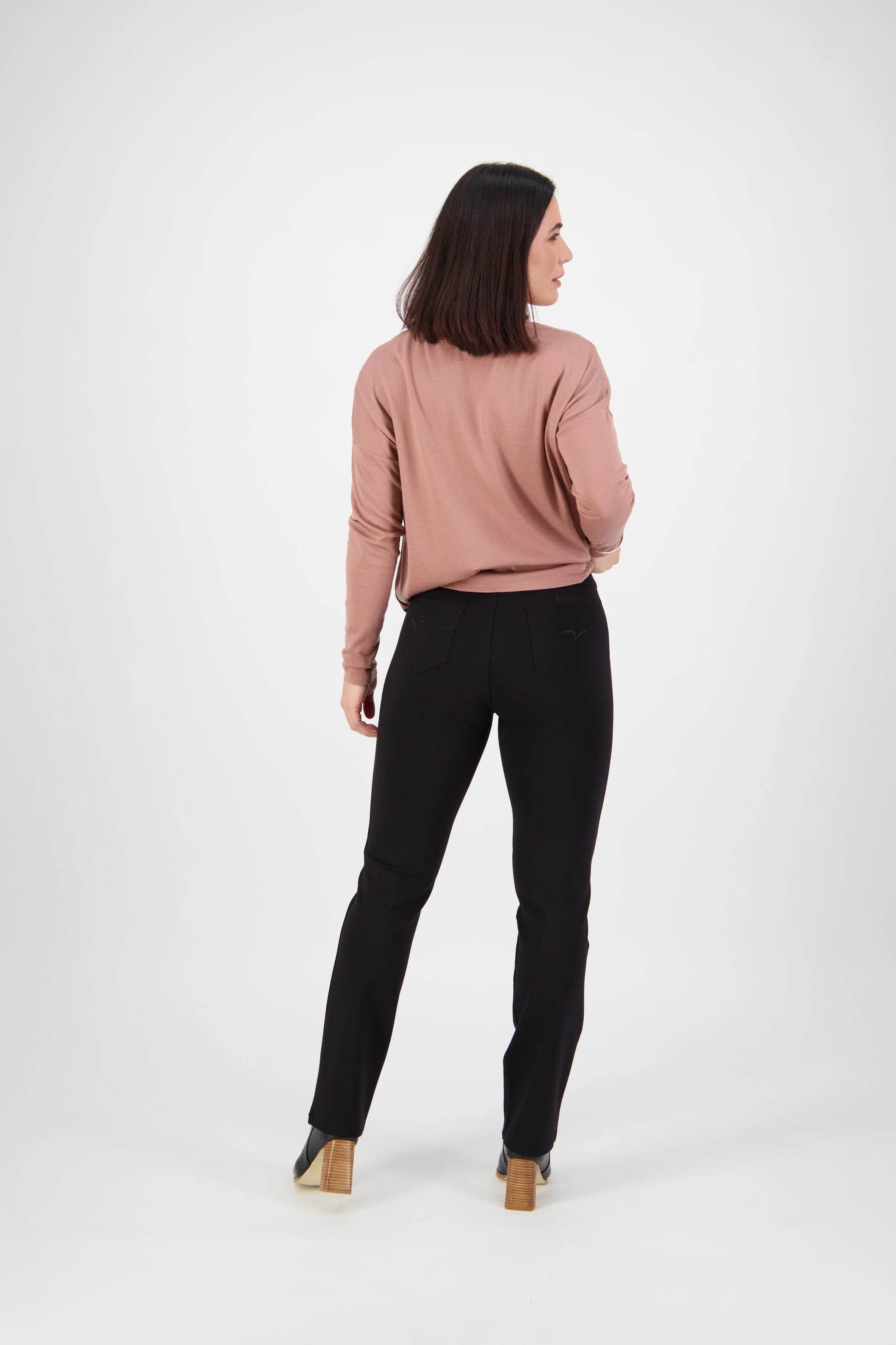 Vassalli Slim Leg Full Ponti Pant