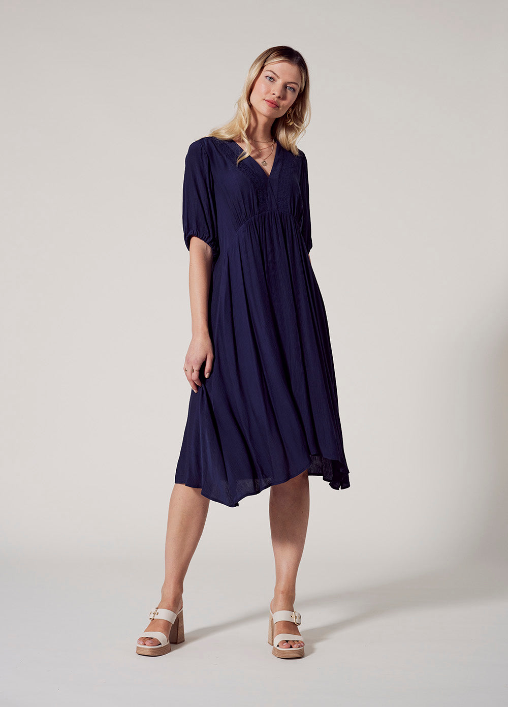 Salute Dress Indigo