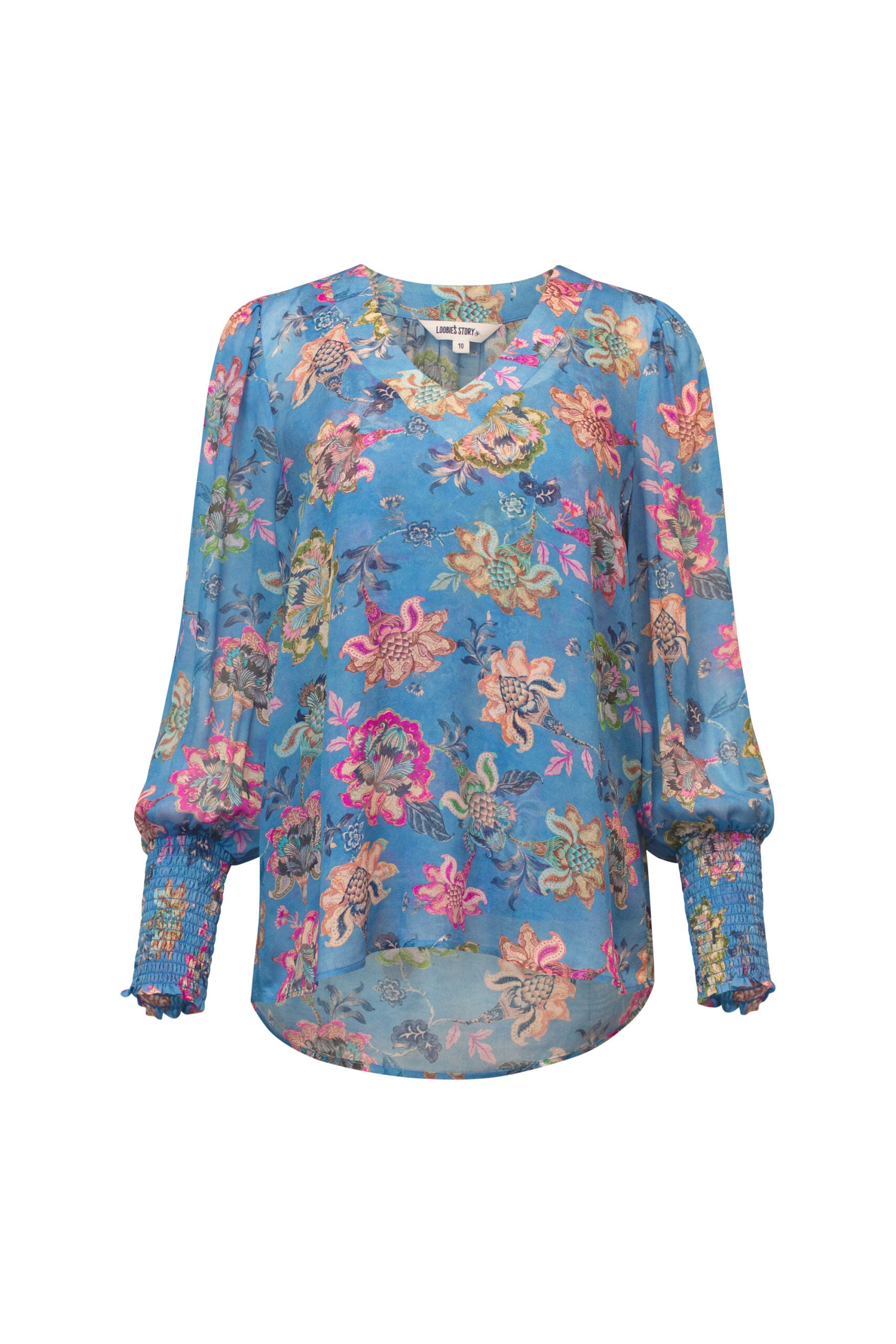 Mayfair Blouse Blue Multi