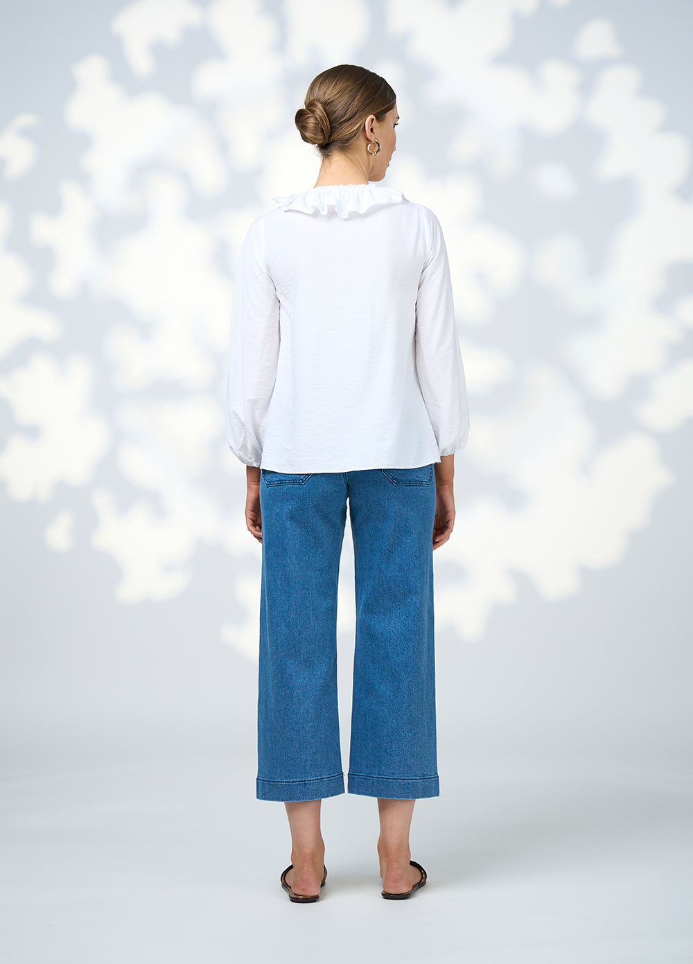 Evie Blouse White