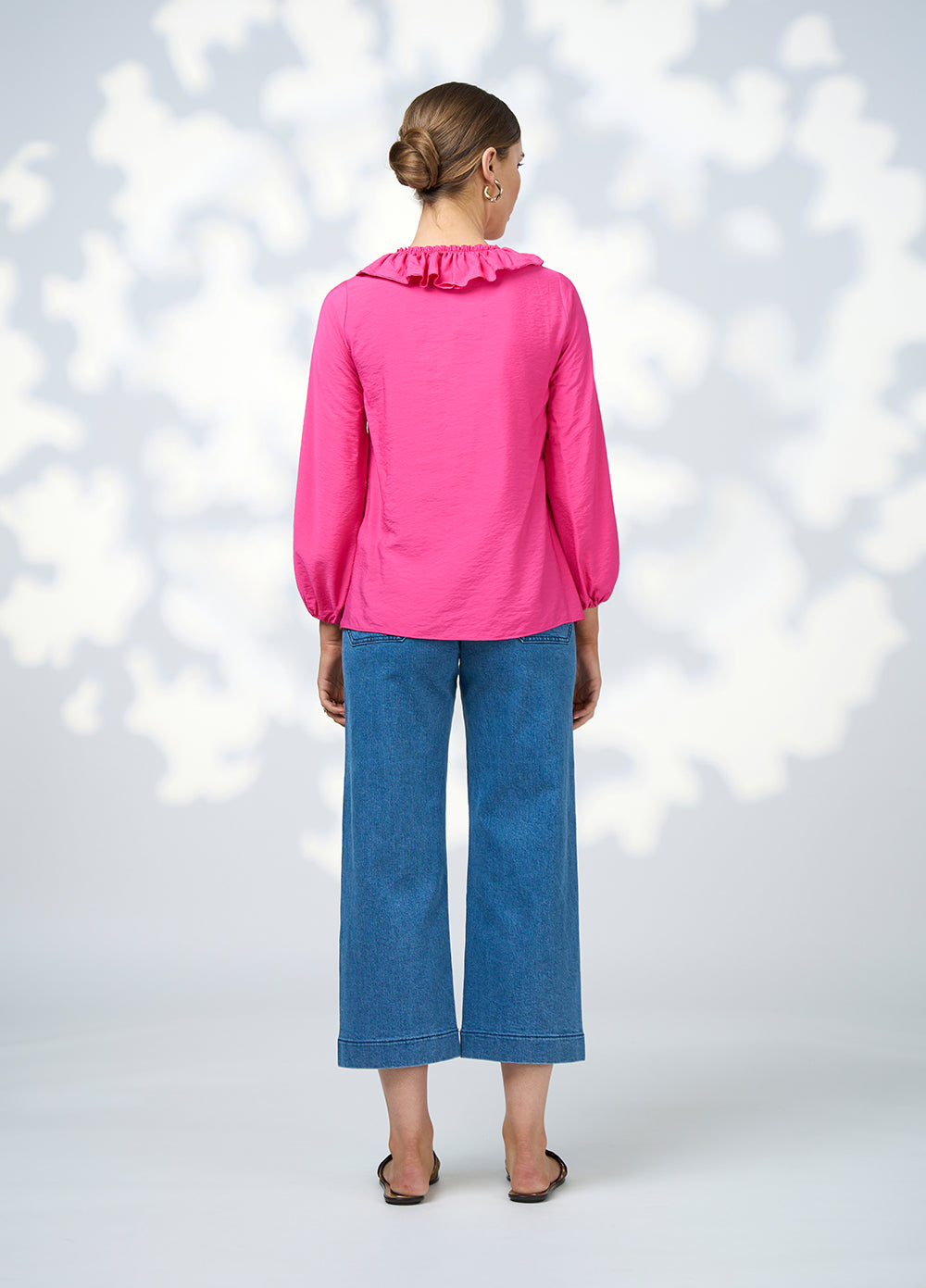 Evie Blouse Fuchsia