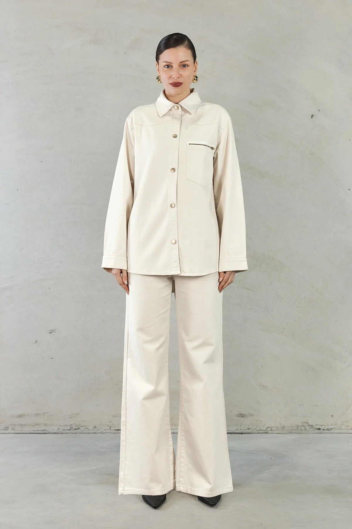 Josefina Oversized Denim Shirt