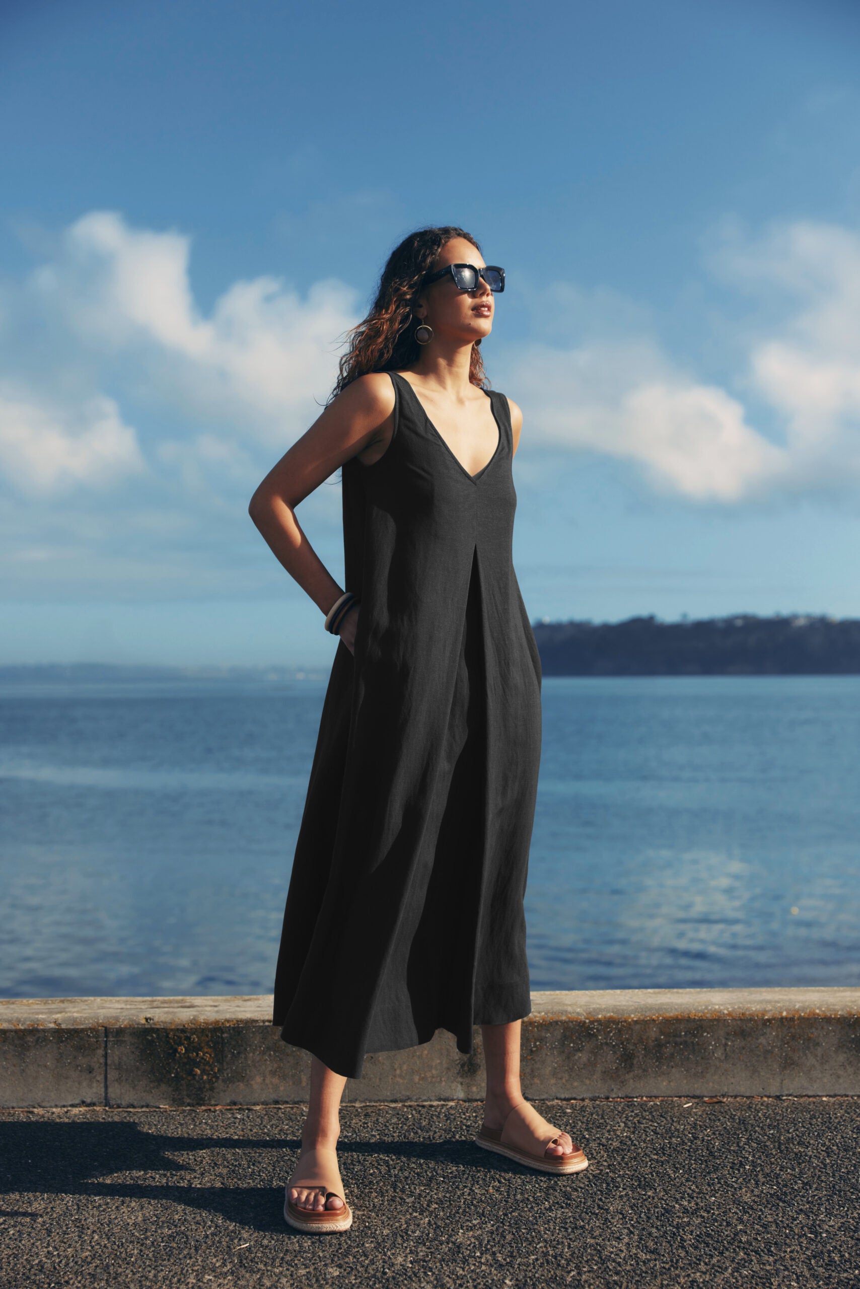 Eclipse Maxi Dress Black