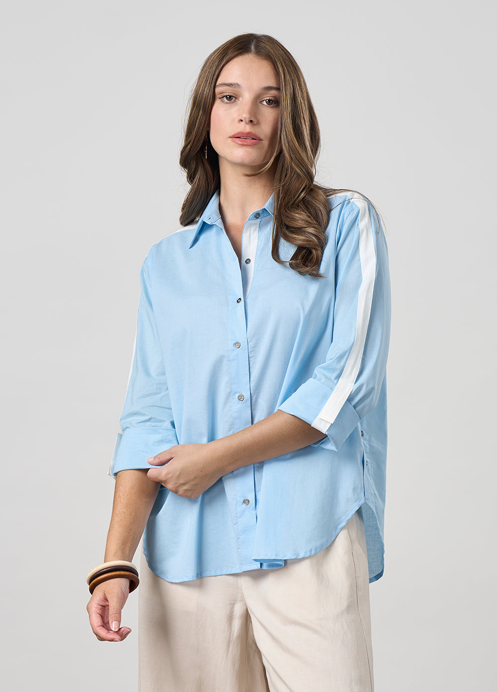 Breeze Shirt Ice Blue