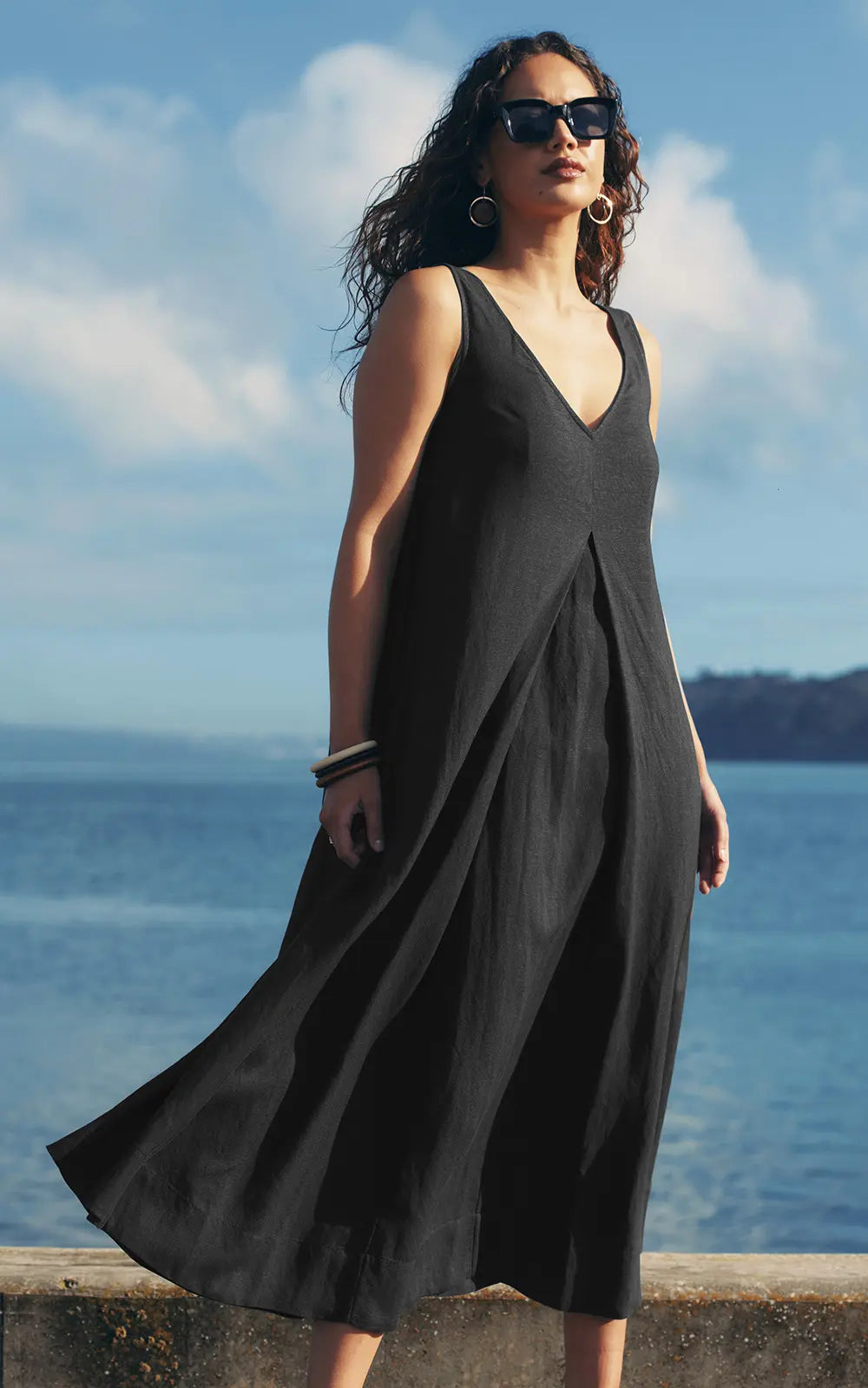 Eclipse Maxi Dress Black