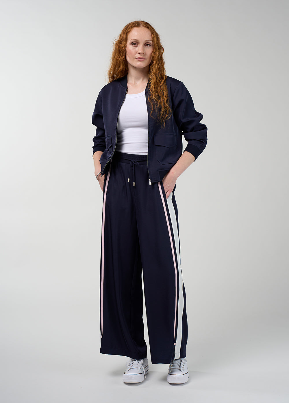 Contour jacket navy