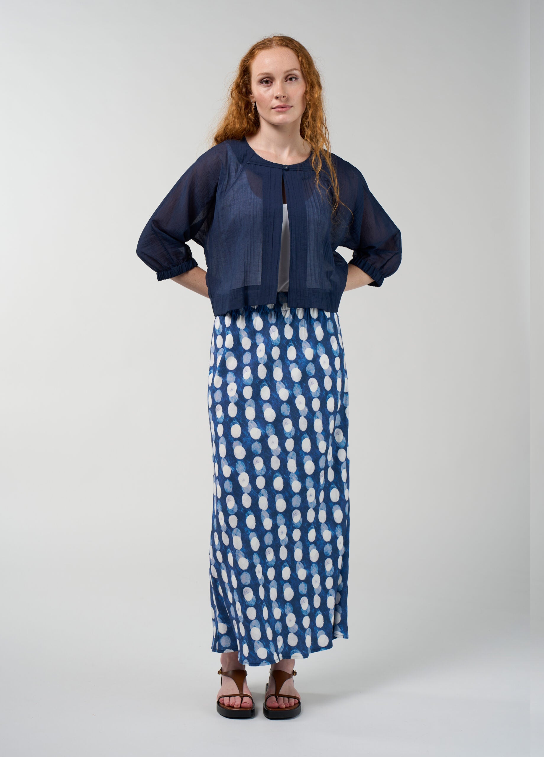 Frame Jacket Navy