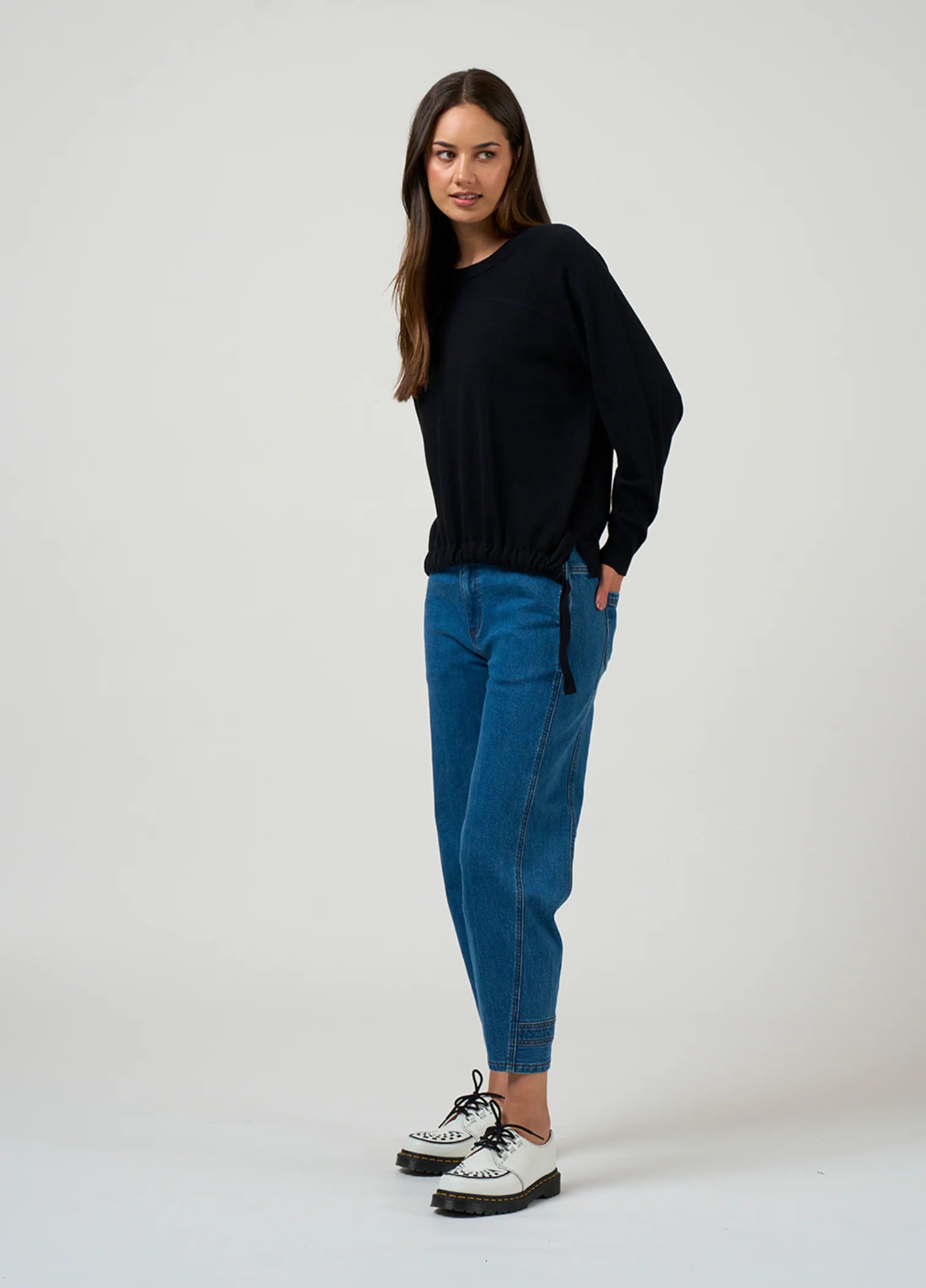 Dusk jean mid wash