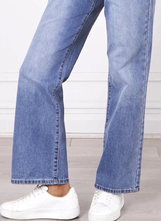 Demi wide leg jean