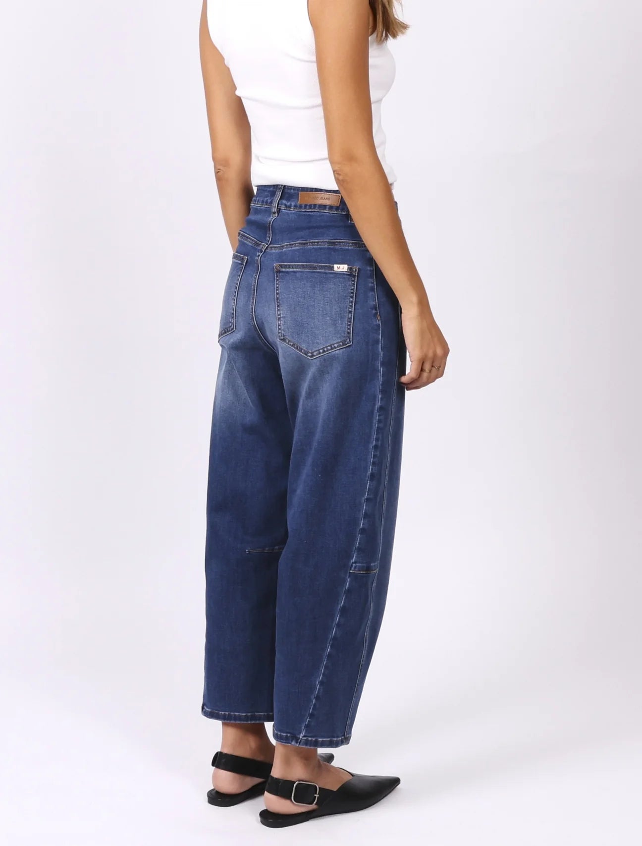 Toni Barrel Jeans Blue