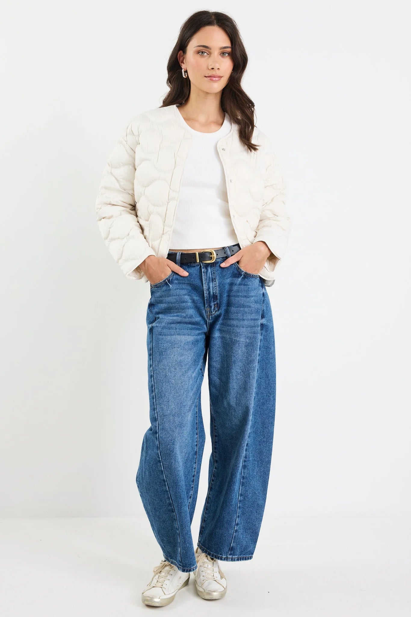 Premium Putty Down Quilted Jacket