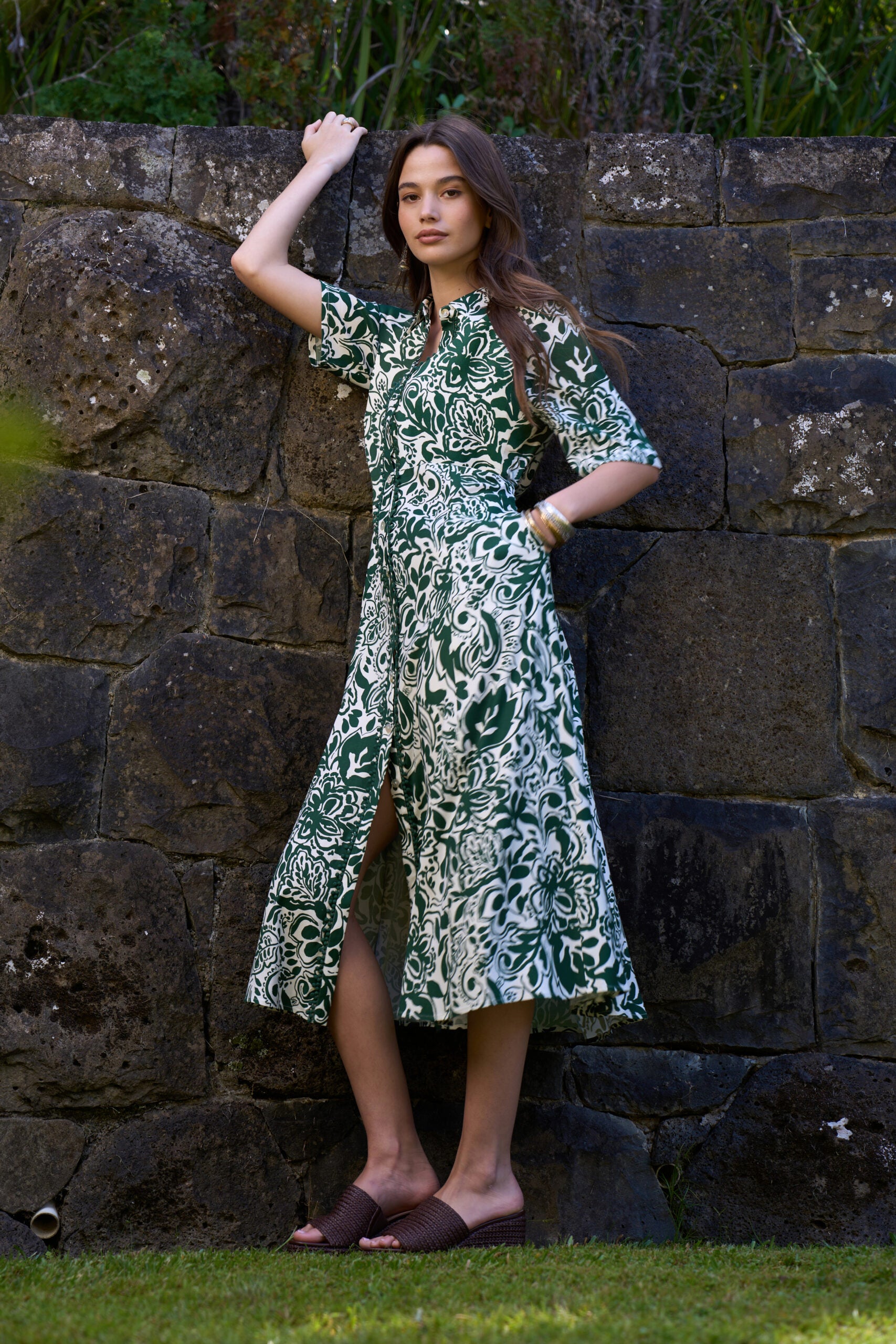 Teardrop Shirt Dress