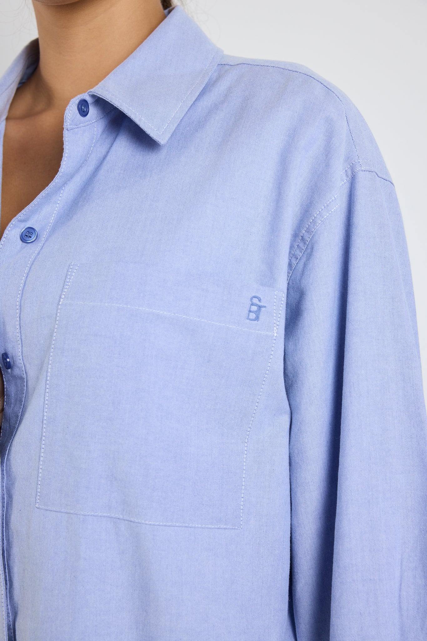 Signature Blue Oxford Shirt