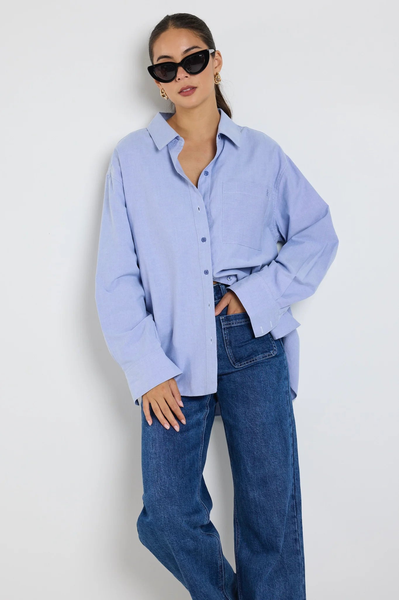 Signature Blue Oxford Shirt