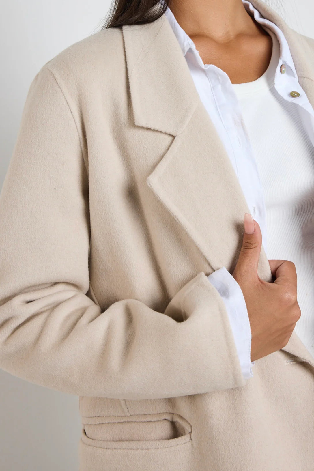 Stockholm Pumice  Coat