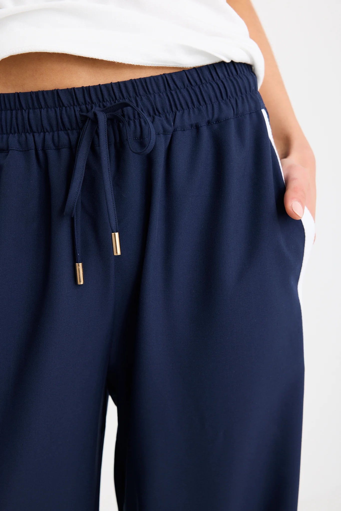 Townie Blue Side Stripe Pant