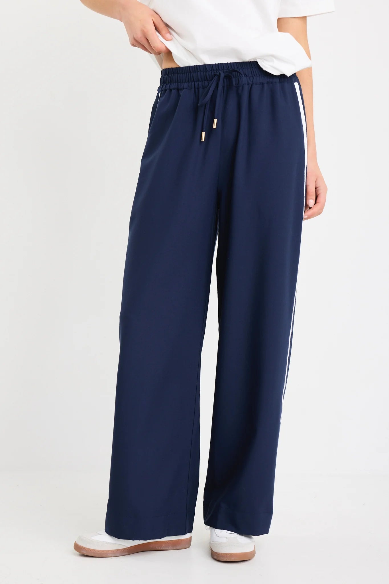 Townie Blue Side Stripe Pant