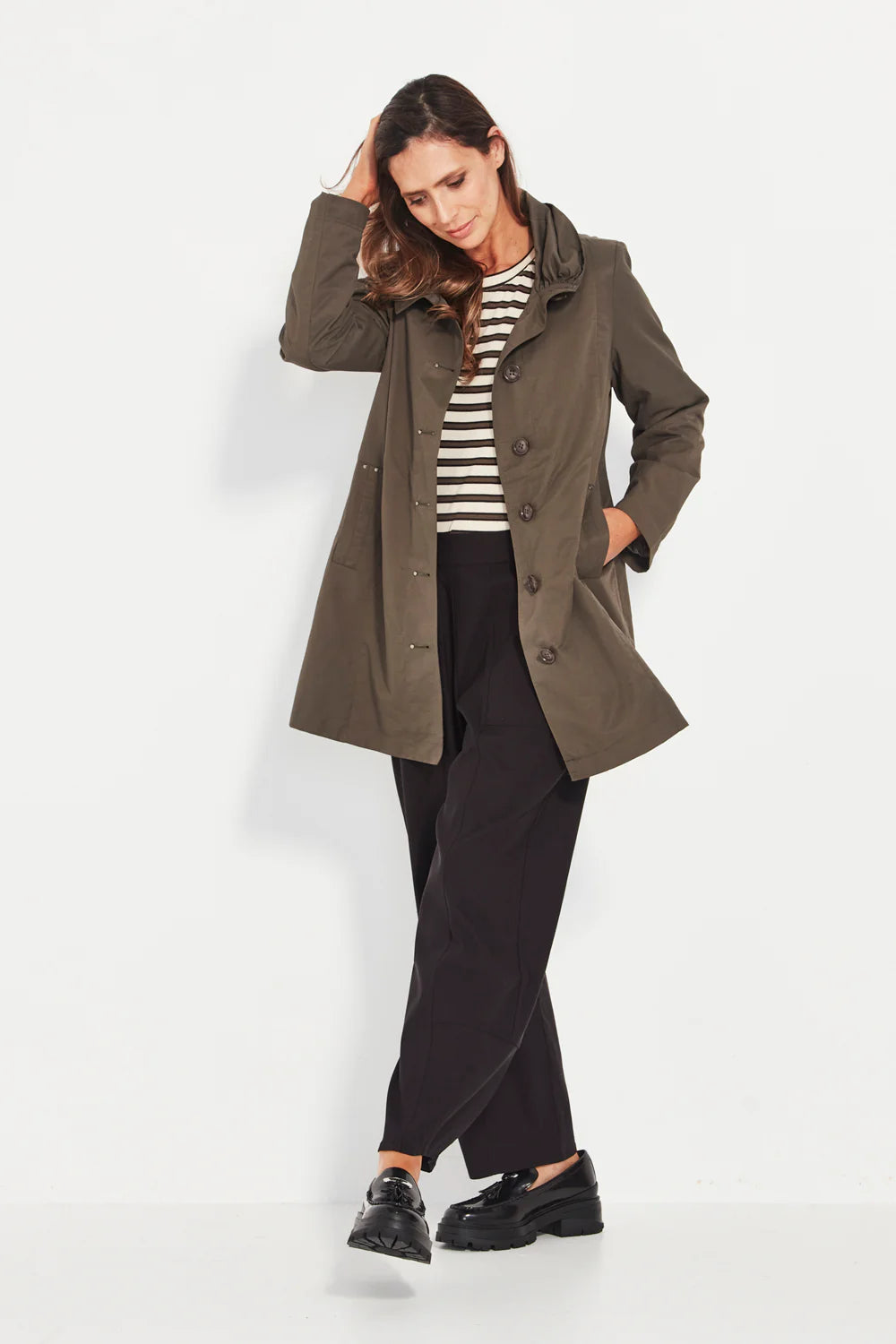 Tova Coat Olive