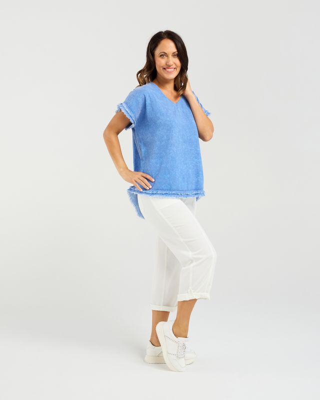 Lilah Top Blue