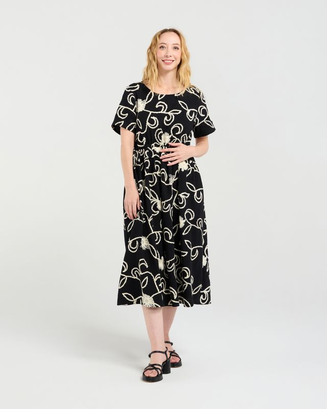 Brodie Dress Folk Garden