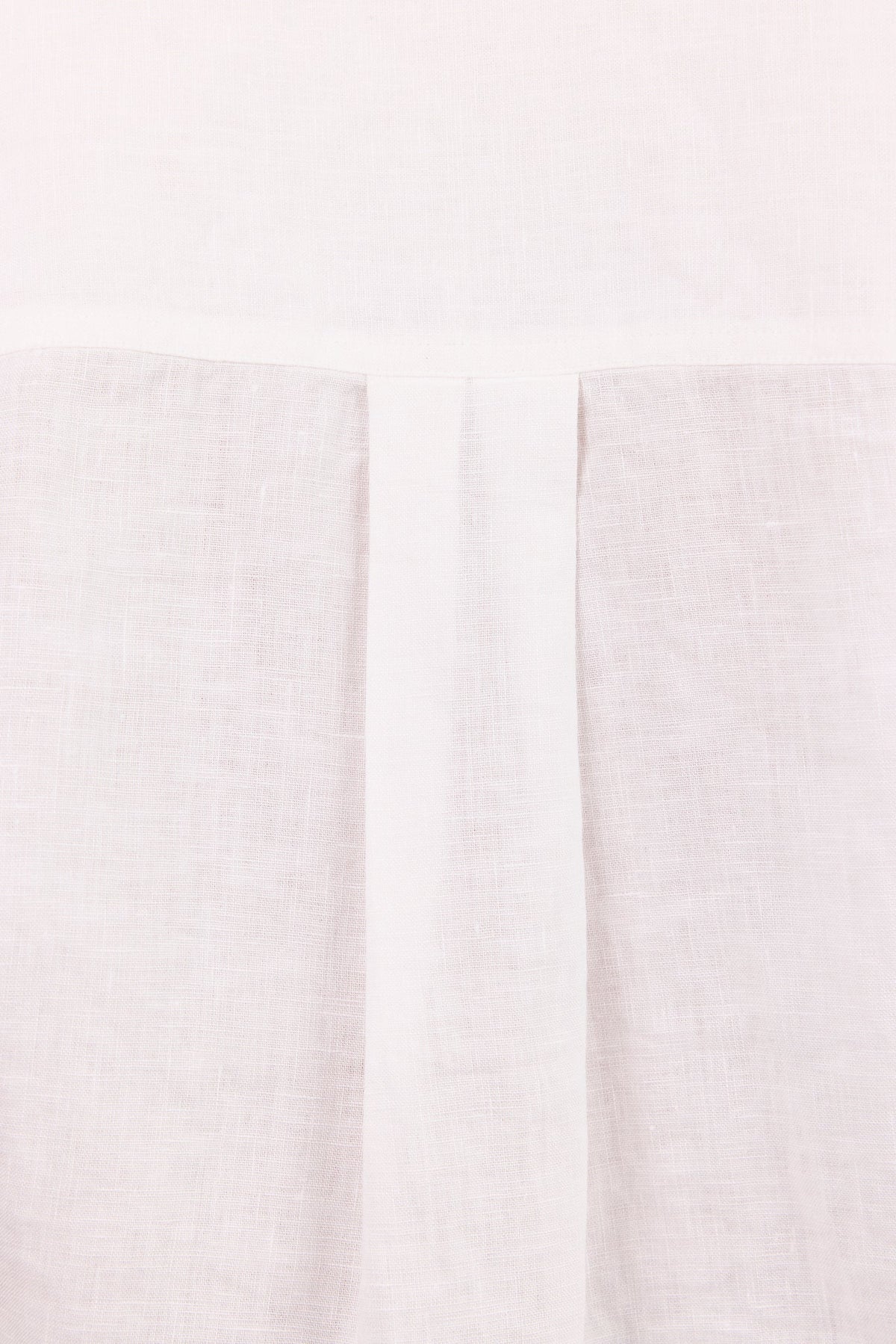 Uplifted Ivory Linen Oversized Shirt