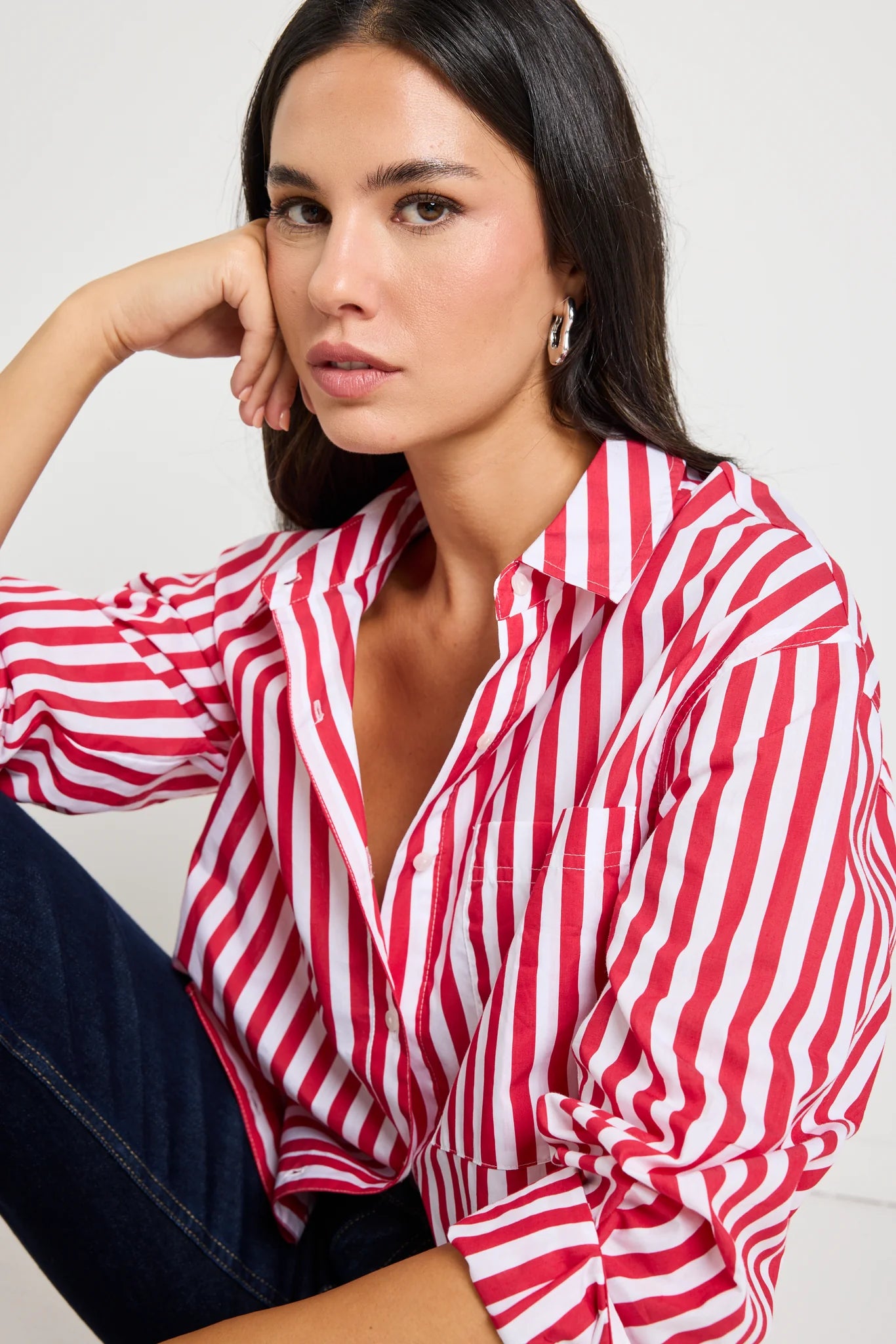You Got This Red Stripe Shirt
