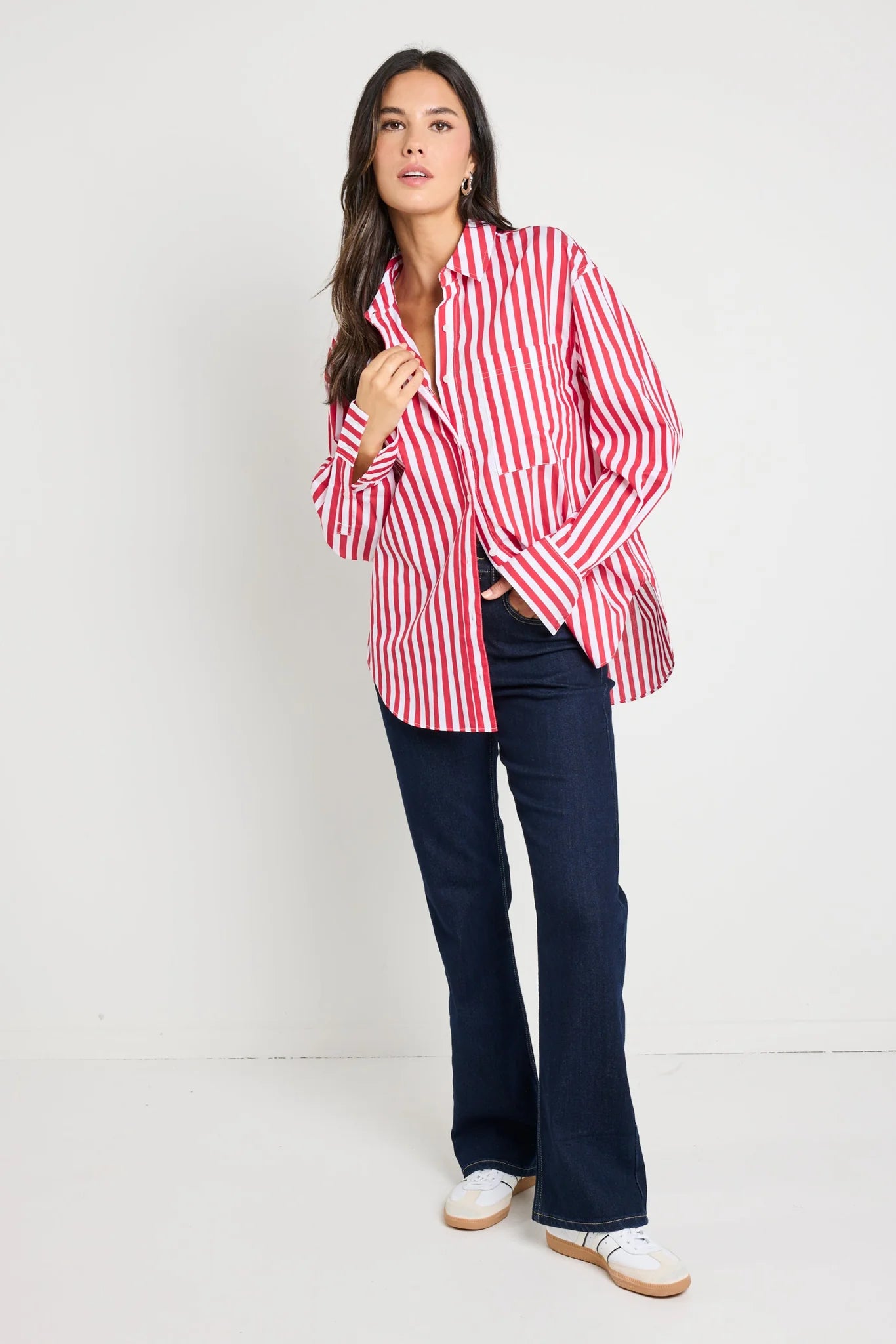 You Got This Red Stripe Shirt