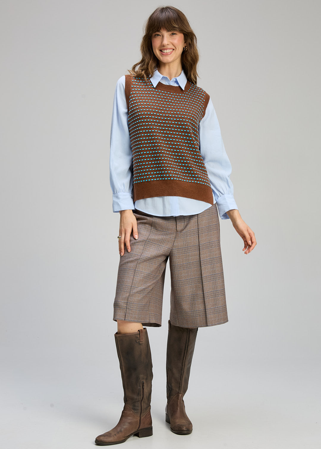 Textured Tank Coffee