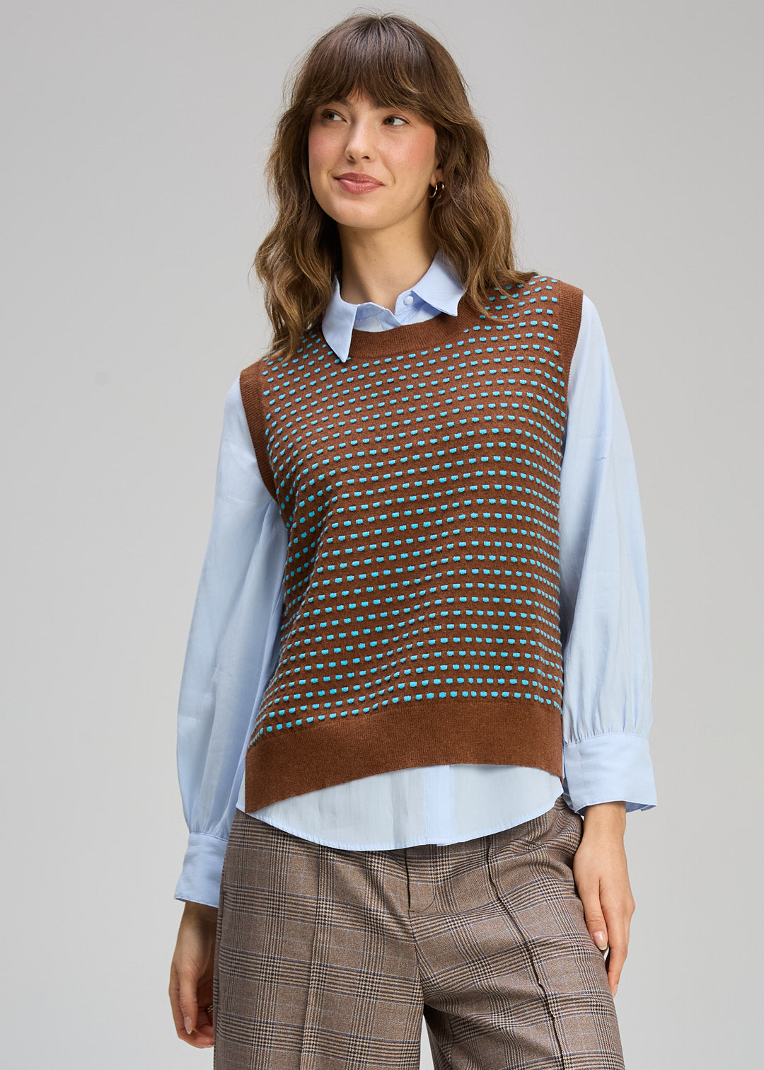 Textured Tank Coffee