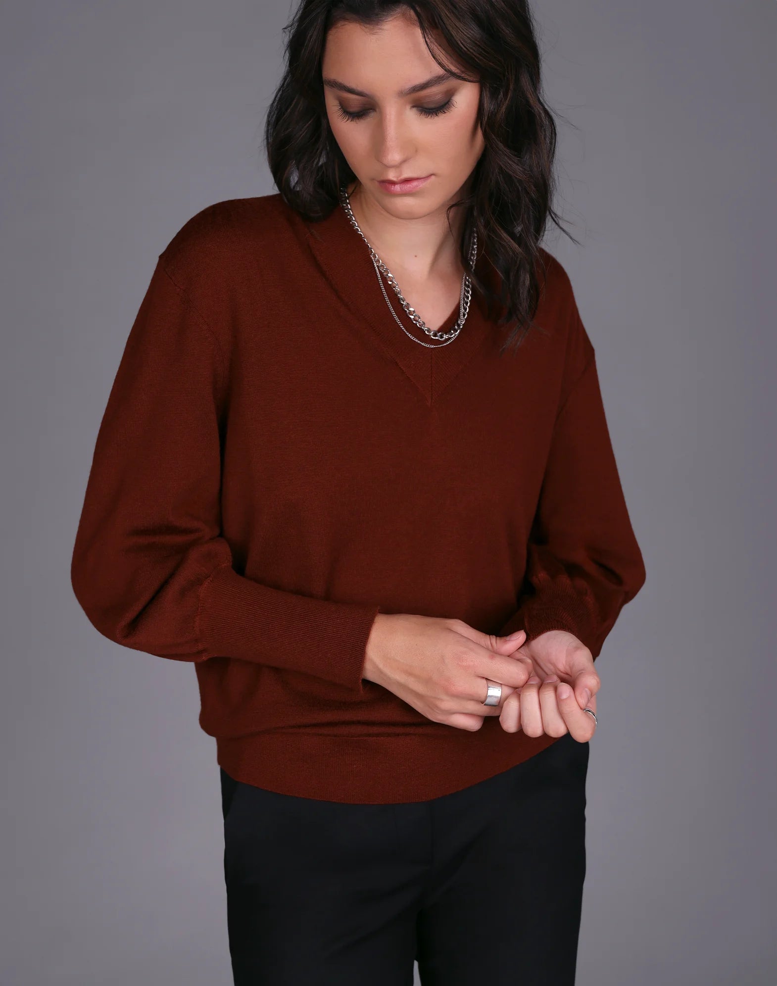 Hudson Merino Sweater Toffee