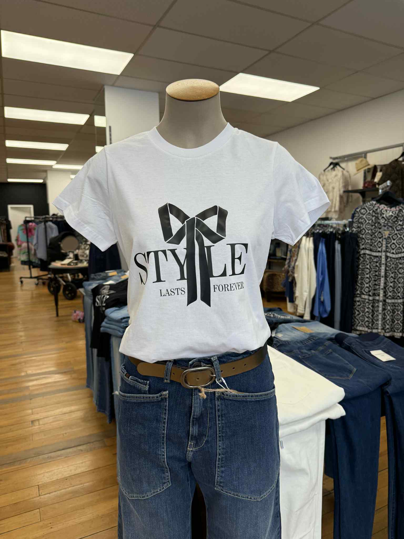 Armoury White Style Tee