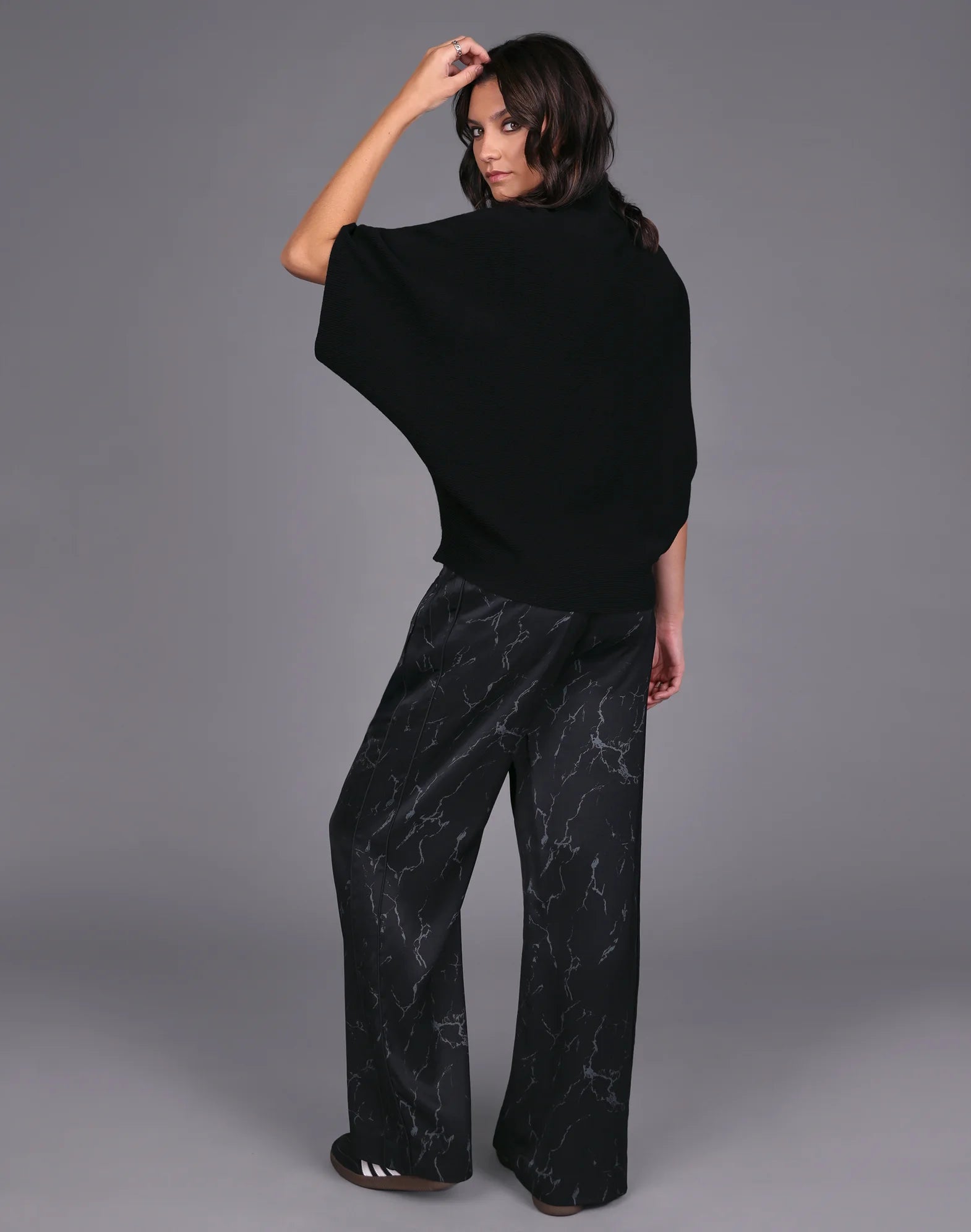 Imán merino sweater Black