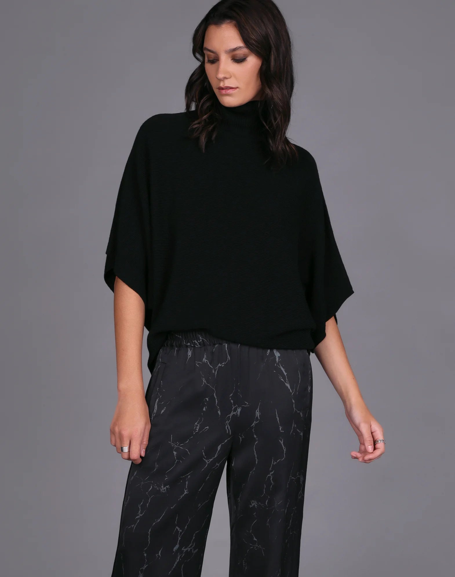 Imán merino sweater Black