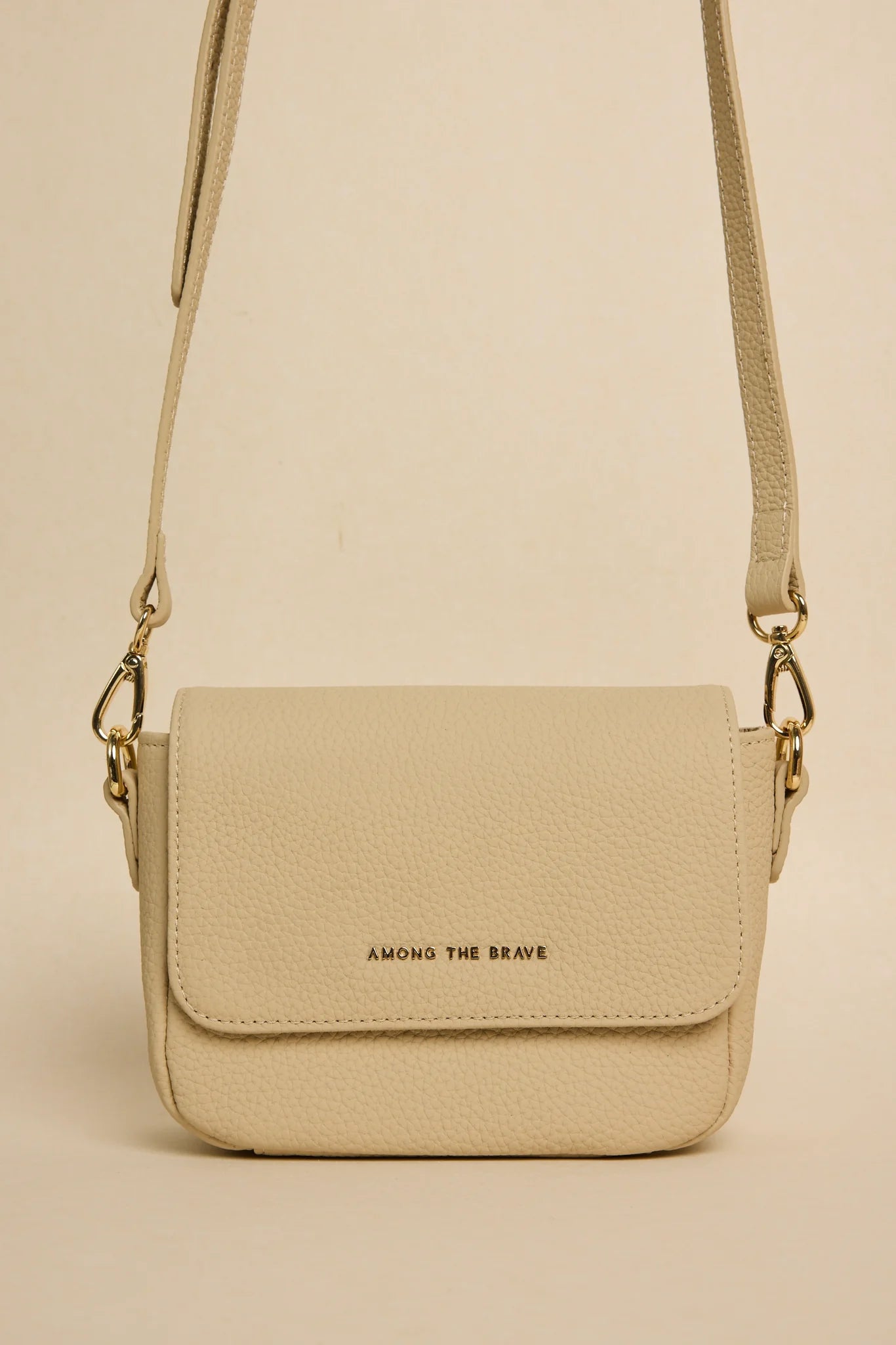 London Shell Leather Crossbody Bag