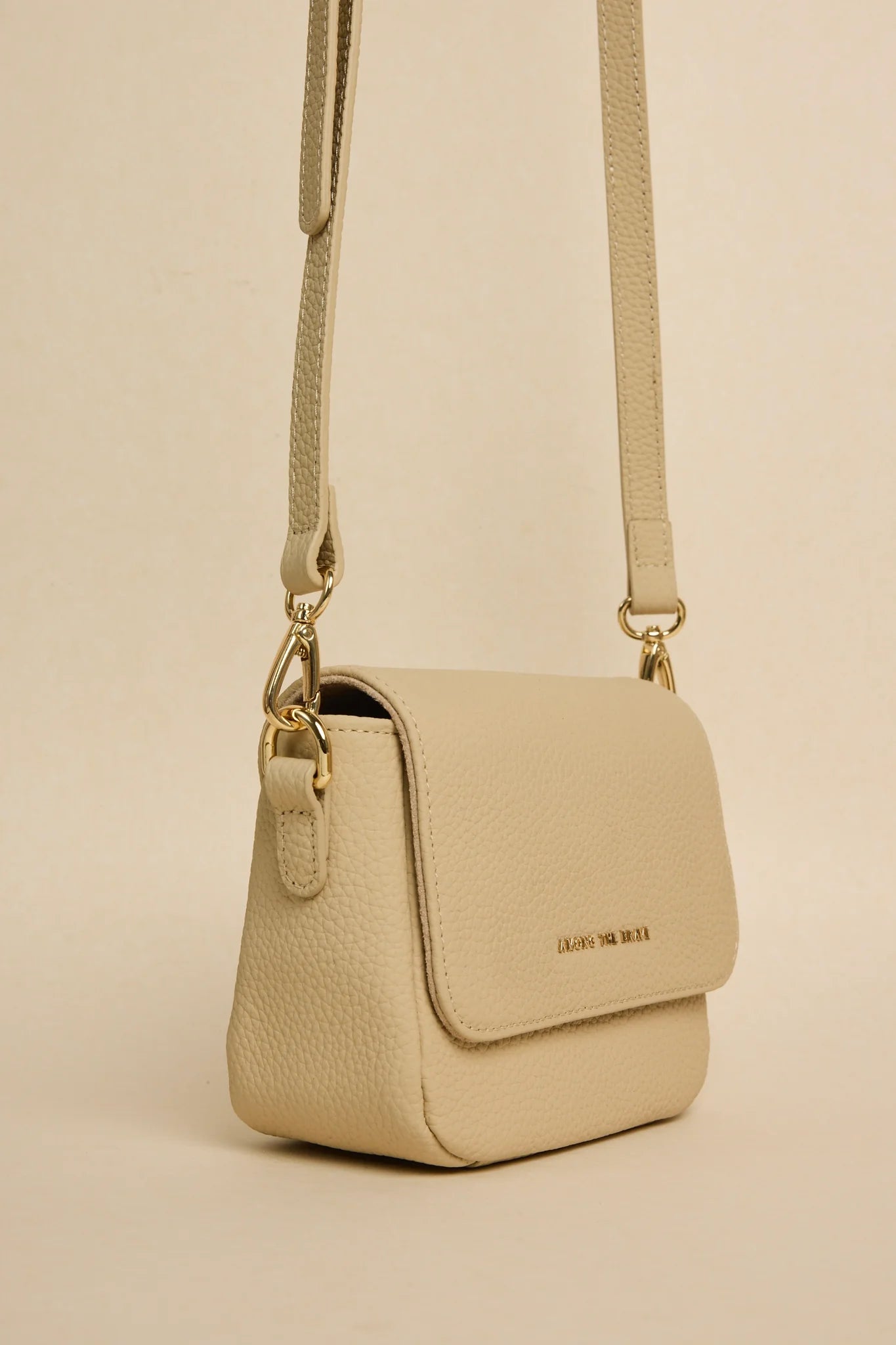 London Shell Leather Crossbody Bag