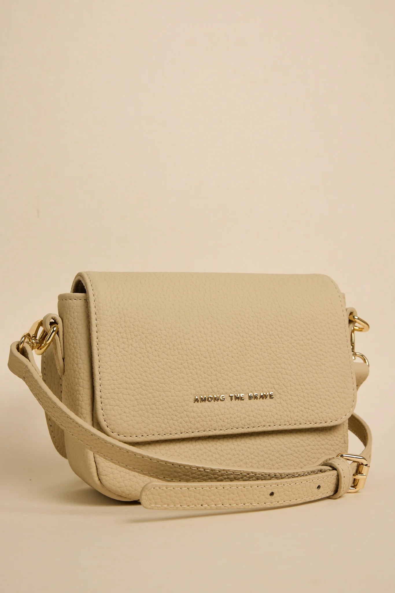 London Shell Leather Crossbody Bag