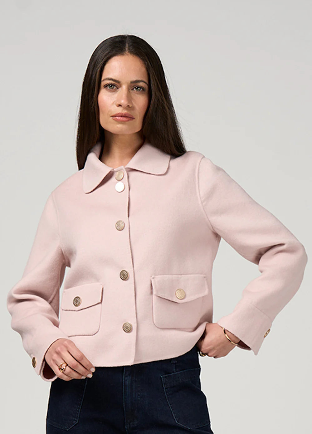 Aspen Jacket Dusky Blush