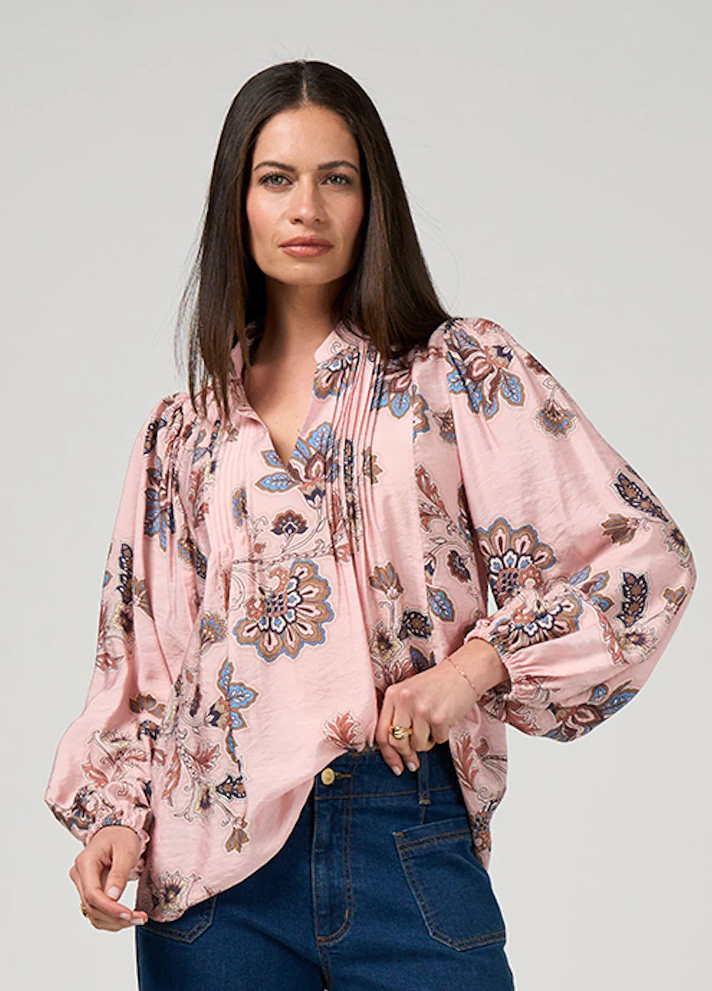 Versailles Blouse Blush