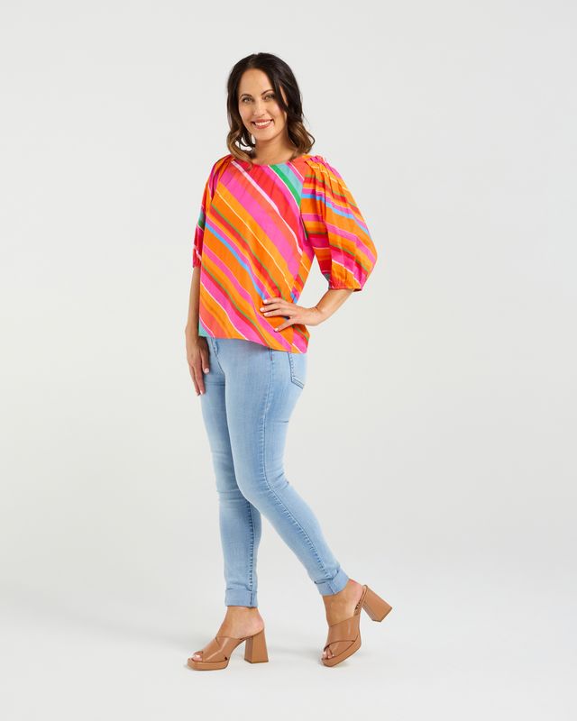 Willow Top Dynamic Stripe