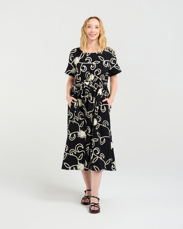 Brodie Dress Folk Garden