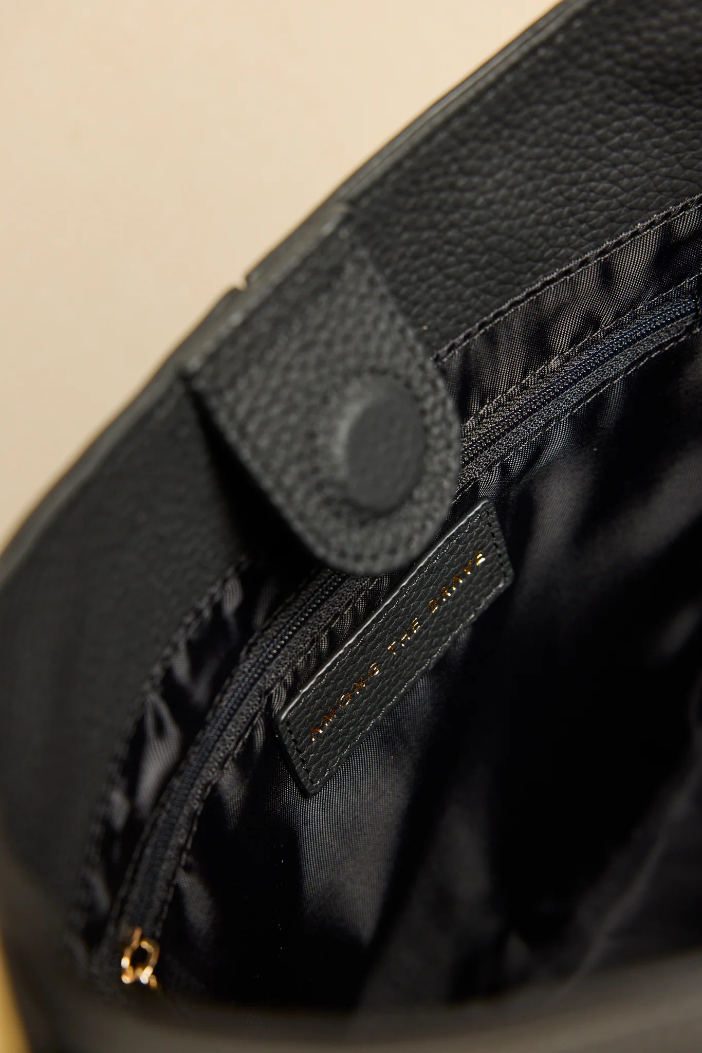 Soho Black Leather Bucket Bag