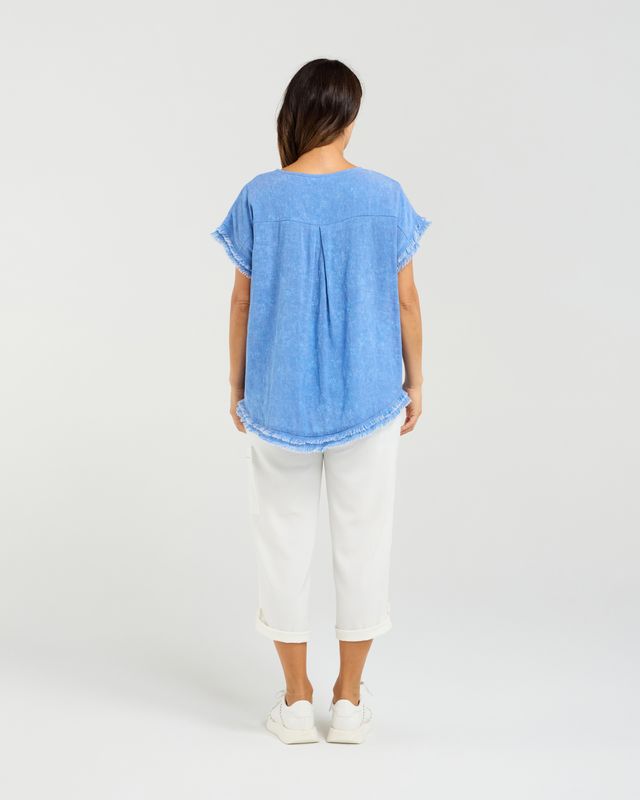 Lilah Top Blue
