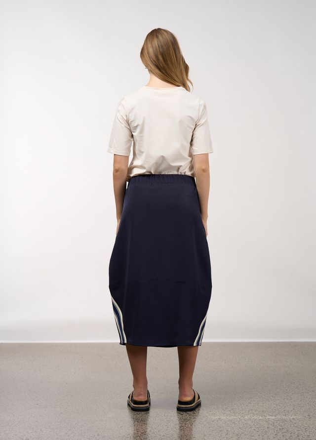 Linear Skirt Navy