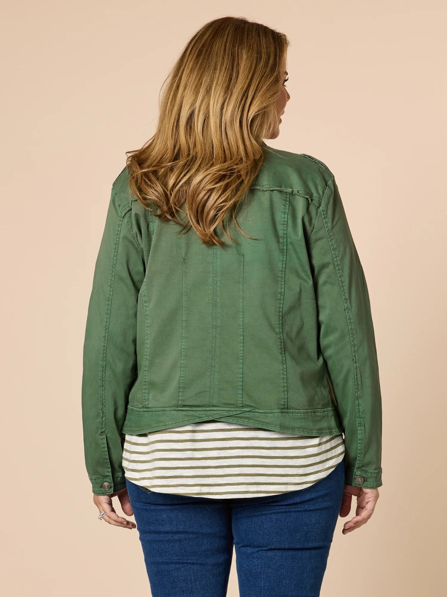Military Denim Jacket