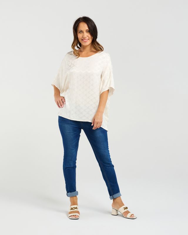 Clara Top White