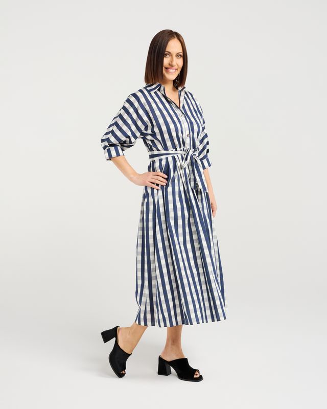 Ava Dress Ink Check