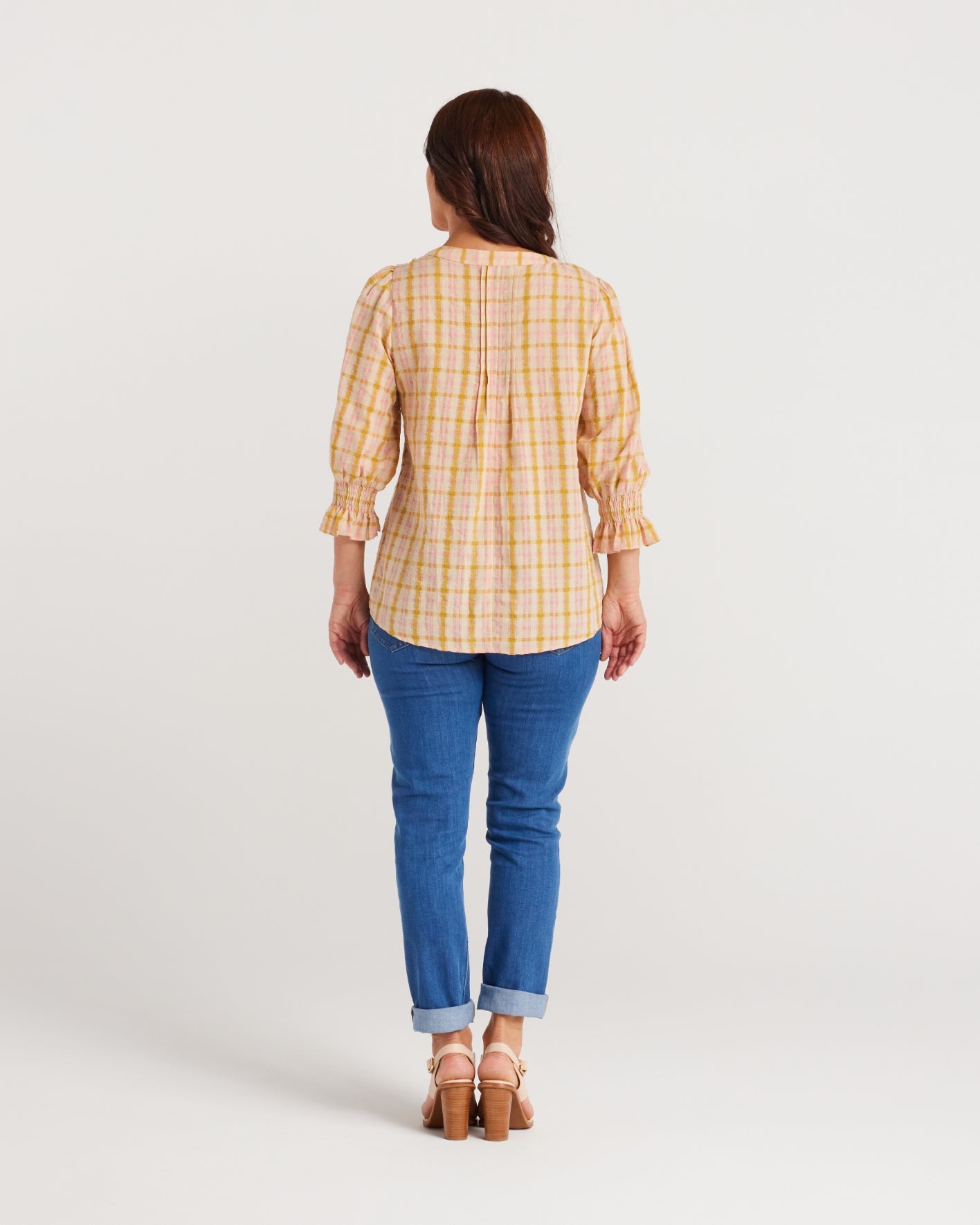 Lucy Top Candy Gingham
