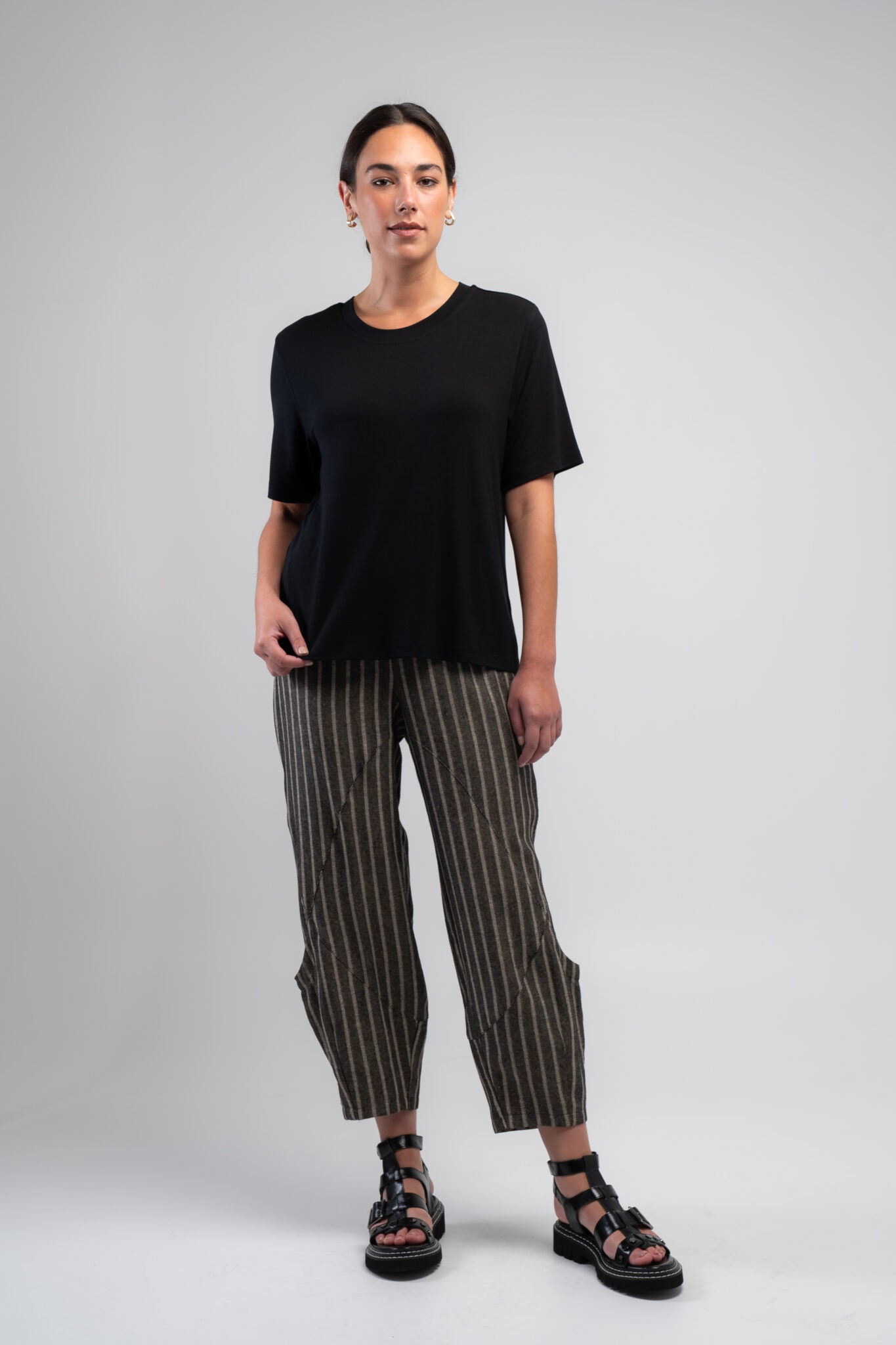 Denim Stripe Pocket Pant